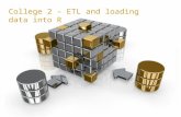 Software Engineering College 2 - ETL and databases