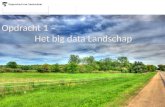 Opdracht 1 Het big data landschap