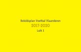 Voetbal Vlaanderen - Beleidsplan 2017-2020