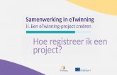 Collaboration in eTwinning: Register a project - NL