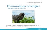Economie en ecologie een perfecte symbiose?