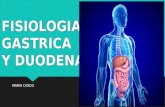 Pediatria - Fisiologia Gastrica y Duodenal