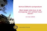 School2 work presentatie onderzoeksresultaten