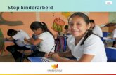 Presentatie 'Stop kinderarbeid', interactieve les (quiz)
