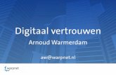Digitaal Vertrouwen - de werking van Bitcoin en de Blockchain uitgelegd door Arnoud Warmerdam - Warpnet