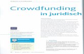 Crowdfunding in juridisch perspectief  door Ralph Vaessen