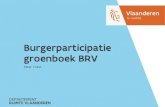 "Burgerparticipatie Groenboek BRV" (Peter Triest, Ruimte Vlaanderen)