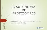 Autonomia dos Professores  - José Contreas