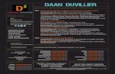 CV Daan Duvillier