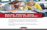 De Werkbank: door en voor (jonge) werkzoekers