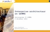 Presentatie enterprise-architectuur en GEMMA