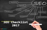SEO Checklist 2017