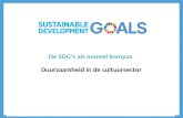 SDG's als moreel kompas: duurzaamheid in de cultuursector
