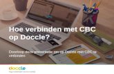 Hoe verbinden met CBC op Doccle?