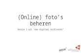 (Online) foto’s beheren