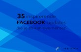 35 Inspirerende Facebook-updates die je zo kan overnemen