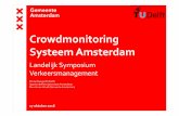 deelsessie 12 Crowdmonitoring systeem Amsterdam