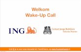 WakeUp Call bij HollandseWaarden via ING sprekersmenu