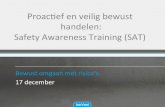 Safety Awareness Training versie 2.0