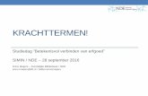 Presentatie Krachttermen! - 28 september 2016