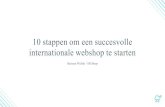 10 stappen om een succesvolle internationale webshop te starten |  Bertram Welink |