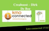 Dias creaboost kmo connected 20151117