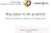 Peter Jansen (Waternet) - Big Data in de praktijk