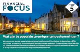 Financial Focus | Waar emigreren Nederlanders heen?