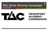 TAC Drink Driving PR campaign