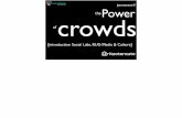 Introduction Lecture Social Lab - playing with the power of crowds