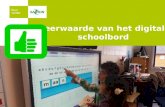 Voordelen digitale schoolbord