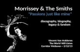 Morrissey & The Smiths: Passions Just Like Mine