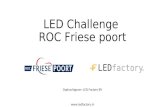 Led Challenge door LED factory Leeuwarden | ROC Friese Poort Centrum Duurzaam