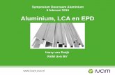 Aluminium, LCA en EPD