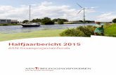 Halfjaarbericht 2015 ASN Groenprojectenfonds