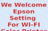 Epson colour printers