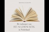 De toekomst van het algemene boek in Nederland