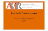 AVTR: Annotatie eurocommerce