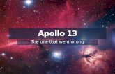 Gebeurtenis Presentatie Apollo 13