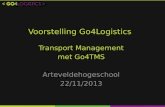 Voorstelling Go4Logistics - Go4TMS - Artevelde hogeschool - 22 nov 2013