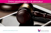 Online ontwikkelingen in de advocatuur