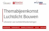 Blower door test | uitvoeren van luchtdichtheidsmetingen | Praktijkdag ROC Friese Poort Sneek