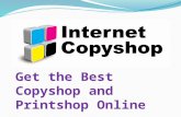 Copyshop and printshop online