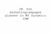 10 een marketingcampagne plannen in ms dynamics crm