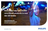 Persoonlijke hulp voor 150.000 verschillende producten in meer dan 100 landen @PhilipsCare - Jeroen Marttin