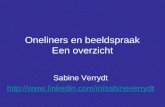 Oneliners en netwerken 2009 10 28 Sabine Verrydt