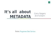 Het belang van een metadatastrategie