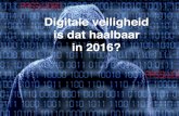 Digitale veiligheid 2016