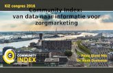 Henk Doeleman Community index zorgmarketing 3 november 2016