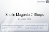 Magento 2 Seminar - Jeroen Vermeulen  Snelle Magento 2 Shops